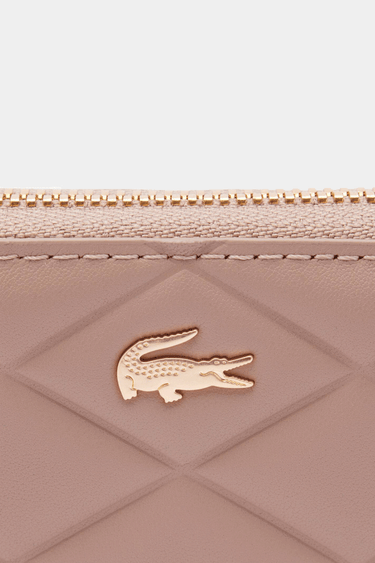 Lacoste - Small Crocodile Leather Coin Purse